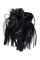 【ヘイップ/heyep】のFaux Leather フリンジシュシュ ブラック|ID: prp329100004955146 ipo3291000000037180109