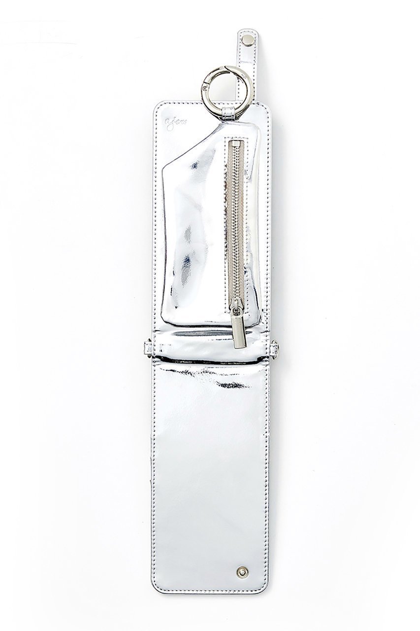 【エジュー/ajew】のajew HOLIDAY vertical zipphone case shoulder 人気、トレンドファッション・服の通販 founy(ファニー) 　ファッション　Fashion　レディースファッション　Fashion for Women　シルバー　Silver, Metallic Silver　シンプル　Simple, Minimal　定番　Standard, Basic Item　手帳　Planner, Notebook　ポケット　Pocket, Pocket Detail　メタル　Metal, Metal Parts　other-4|ID: prp329100004955164 ipo3291000000037180224