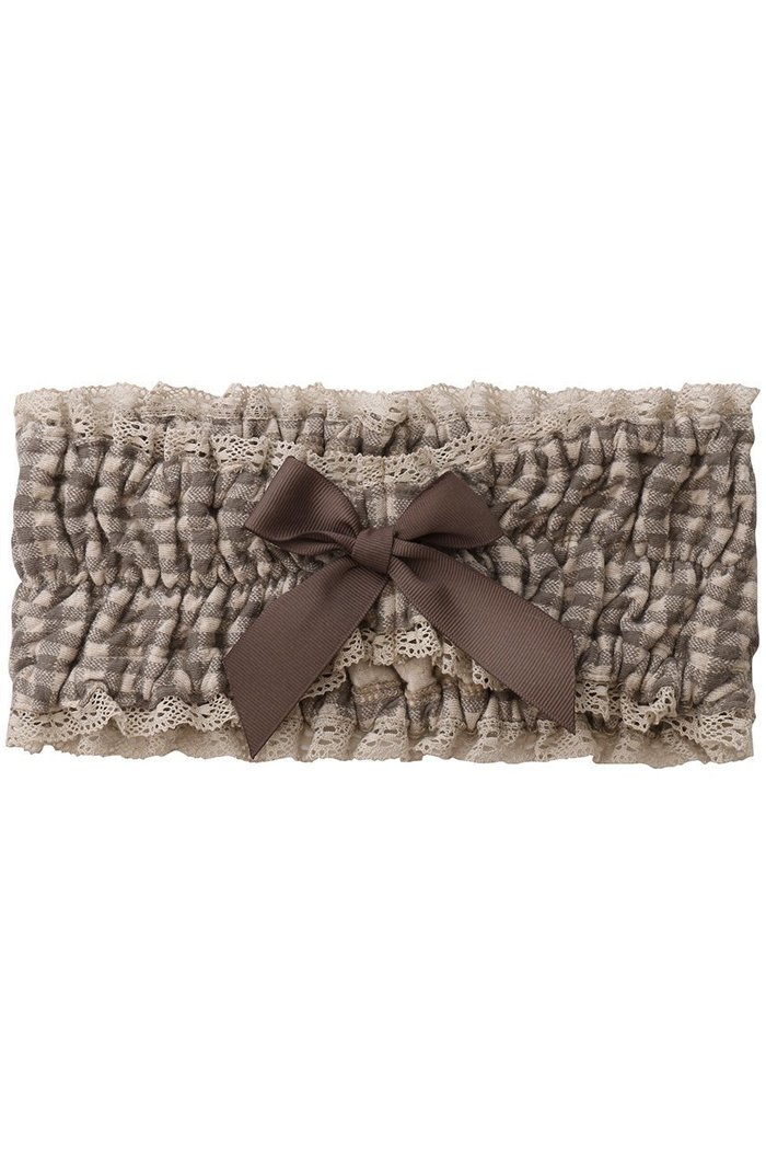 【イクコ/IKUKO】の接結チェックニット ターバン インテリア・キッズ・メンズ・レディースファッション・服の通販 founy(ファニー) https://founy.com/ ファッション Fashion レディースファッション Fashion for Women トップス・カットソー Cut & Sew Tops ニット Knit Tops & Sweaters シュシュ&ヘアアクセ/ヘアアレンジ Scrunchies & Hair Accessories アクセサリー Fashion Accessories ターバン Turban, Headband チェック Check, Plaid, Tartan リボン Ribbon, Bow リラックス Relax, Relaxed Fit レース Lace, Lace Fabric |ID: prp329100004955244 ipo3291000000037180791