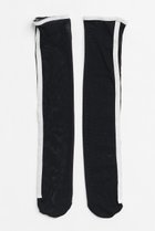 【メゾンスペシャル/MAISON SPECIAL】のSee-through Line Socks/シースルーラインソックス 人気、トレンドファッション・服の通販 founy(ファニー) ファッション Fashion レディースファッション Fashion for Women ソックス&靴下 Socks & Hosiery レッグウェア・ストッキング Legwear & Hosiery おすすめ Recommended / Our Picks シアー Sheer, See-Through スポーティ Sporty, Casual Athletic ソックス Socks, Hosiery チュール Tulip, Tulip Motif トレンド Trend, Trending Now ドッキング Docking, Mixed Material thumbnail BLK(ブラック)|ID: prp329100004955253 ipo3291000000037180850