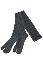 【ダブルアンドエフダブル/w&fw】のTABIニーハイソックス チャコール|ID: prp329100004955264 ipo3291000000037180934