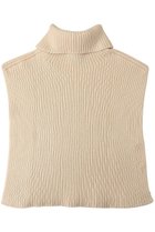 【プリスティン/PRISTINE】のカシミヤ混ニットリブカウル ナチュラル|ID: prp329100004955273 ipo3291000000037180992