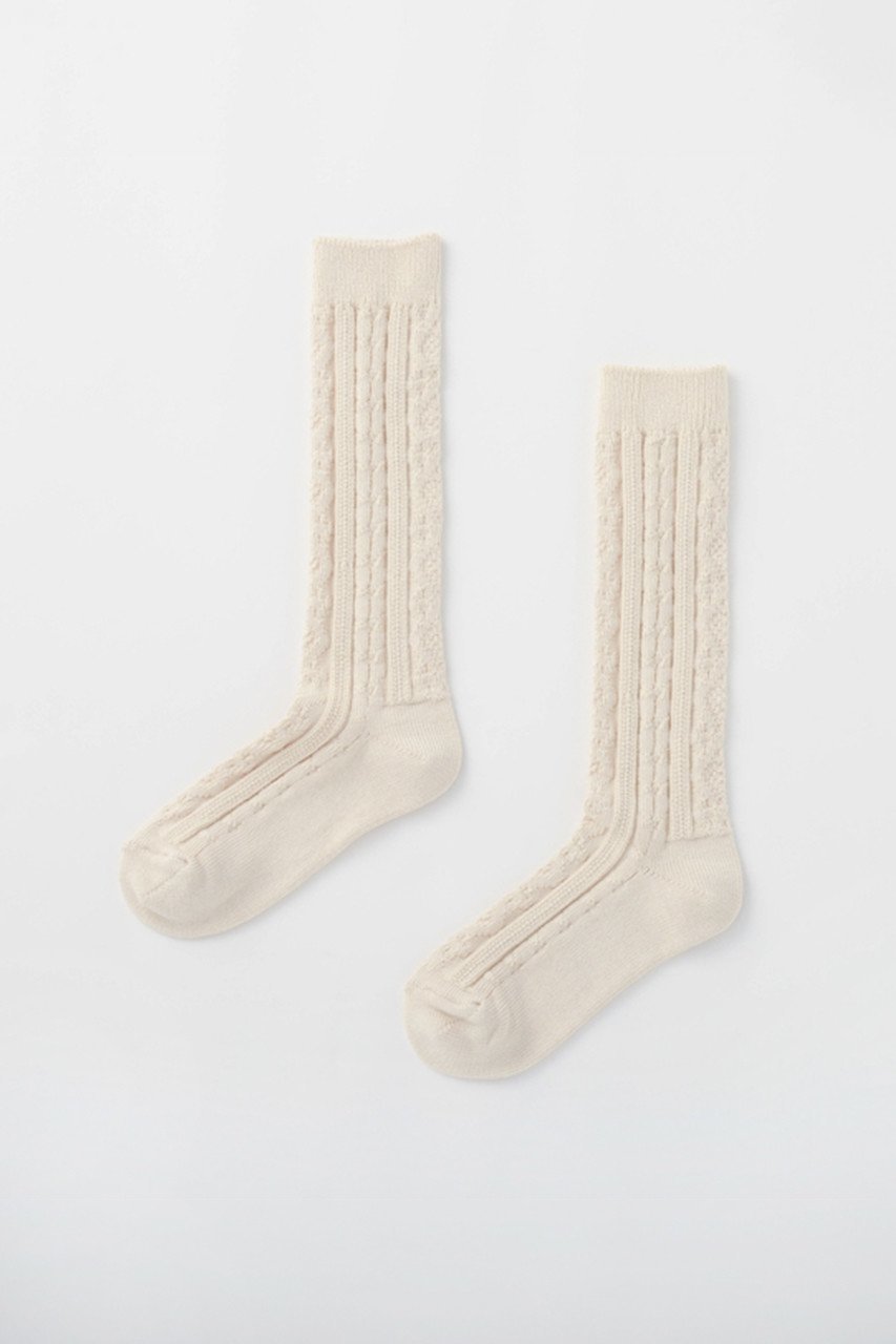 【プリスティン/PRISTINE】のコットンケ-ブルソックス 人気、トレンドファッション・服の通販 founy(ファニー) 　ファッション　Fashion　レディースファッション　Fashion for Women　ソックス&靴下　Socks & Hosiery　レッグウェア・ストッキング　Legwear & Hosiery　シンプル　Simple, Minimal　ソックス　Socks, Hosiery　other-5|ID: prp329100004955285 ipo3291000000037181074