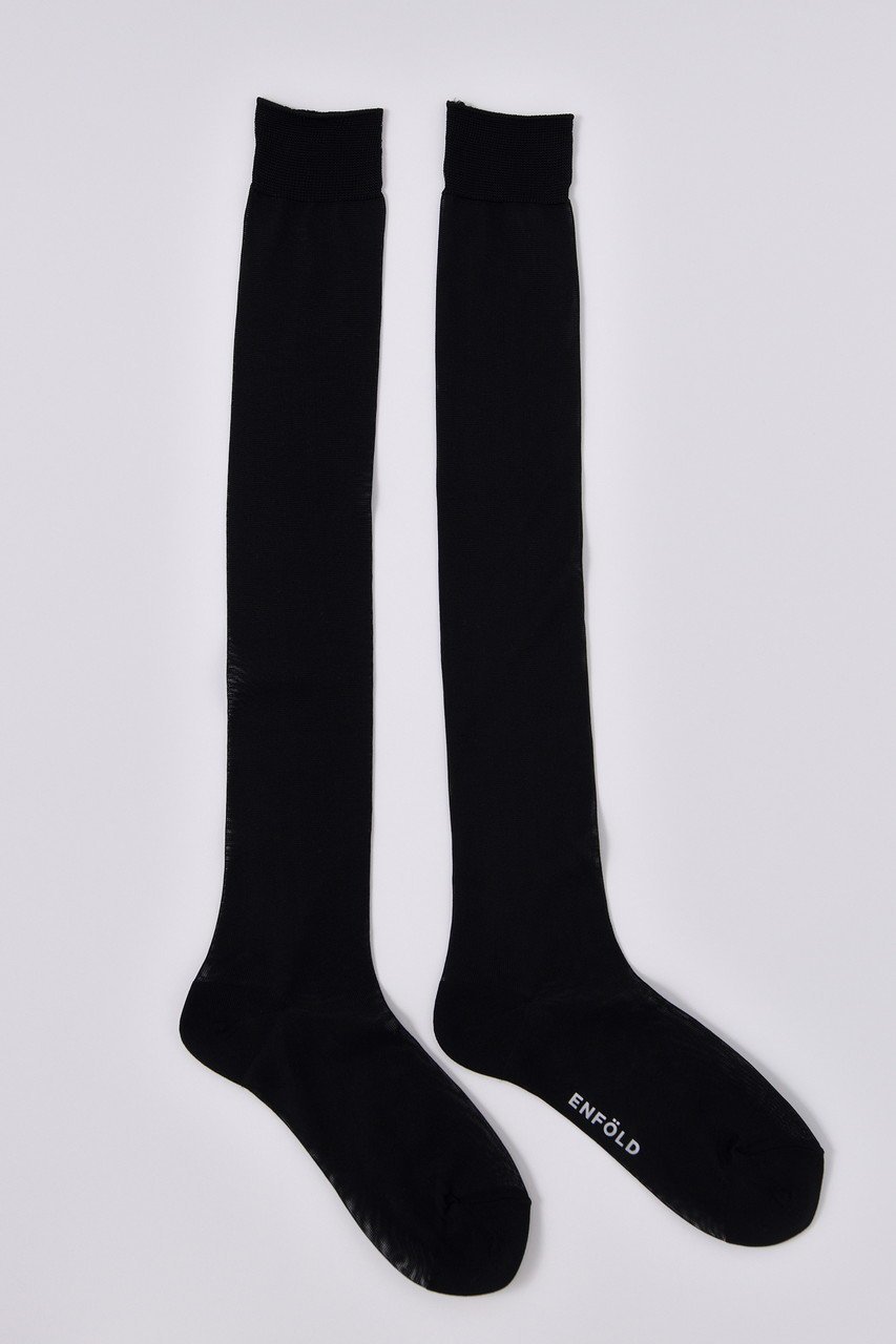【エンフォルド/ENFOLD】のシアーハイソックス 人気、トレンドファッション・服の通販 founy(ファニー) 　ファッション　Fashion　レディースファッション　Fashion for Women　ソックス&靴下　Socks & Hosiery　レッグウェア・ストッキング　Legwear & Hosiery　おすすめ　Recommended / Our Picks　エレガント 上品　Elegant　シアー　Sheer, See-Through　ソックス　Socks, Hosiery　ドレス　Dress, One-Piece　 other-1|ID: prp329100004955296 ipo3291000000037181132