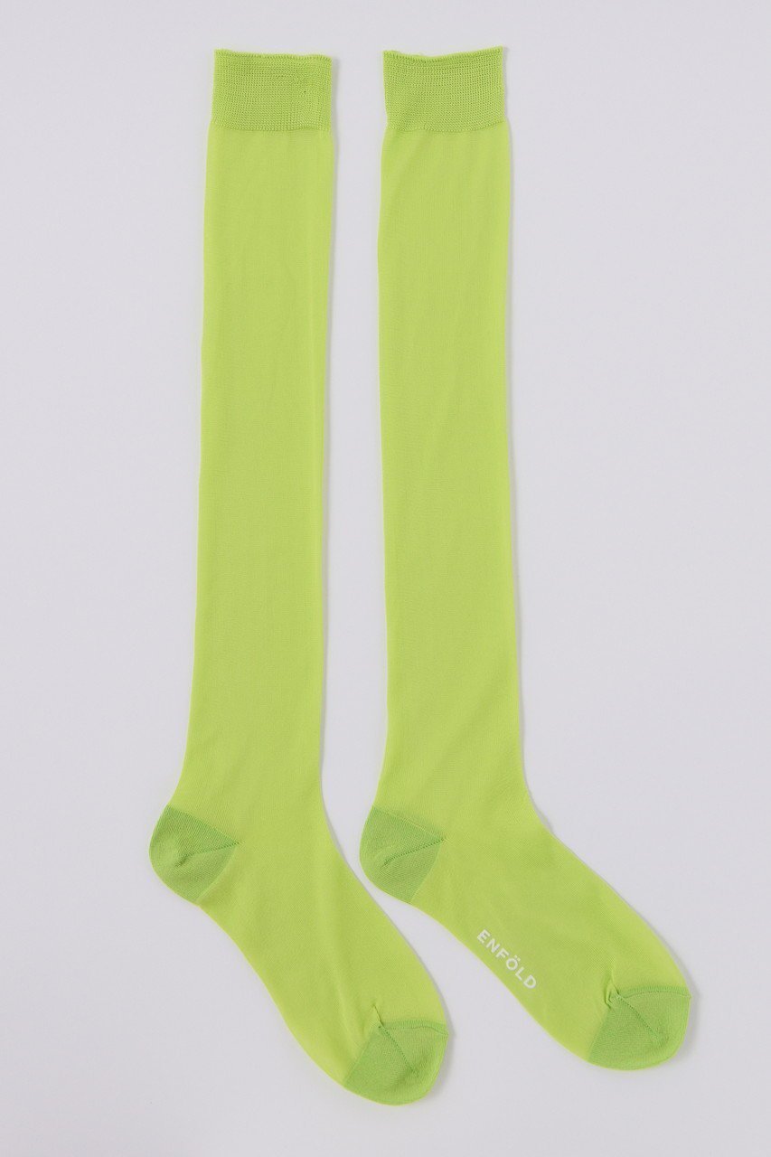 【エンフォルド/ENFOLD】のシアーハイソックス インテリア・キッズ・メンズ・レディースファッション・服の通販 founy(ファニー) 　ファッション　Fashion　レディースファッション　Fashion for Women　ソックス&靴下　Socks & Hosiery　レッグウェア・ストッキング　Legwear & Hosiery　おすすめ　Recommended / Our Picks　エレガント 上品　Elegant　シアー　Sheer, See-Through　ソックス　Socks, Hosiery　ドレス　Dress, One-Piece　ライトグリーン|ID: prp329100004955296 ipo3291000000037181134