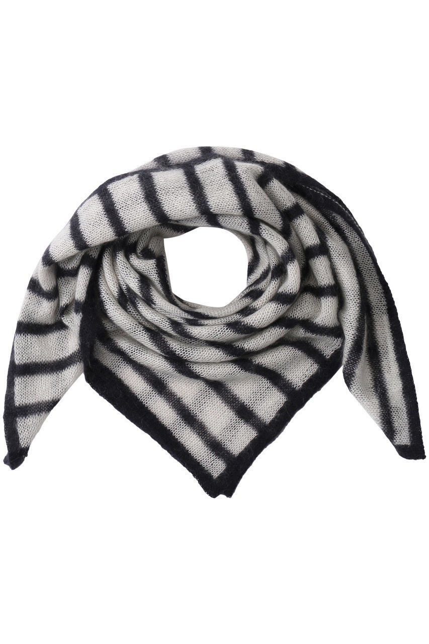 【ウィムガゼット/Whim Gazette】の【ASAUCE MELER】モヘヤシルクヘアリーボーダーストール 人気、トレンドファッション・服の通販 founy(ファニー) 　ファッション　Fashion　レディースファッション　Fashion for Women　ストール　Soft & Warm Scarves　マフラー・スヌード / 冬小物の定番　Scarves & Mufflers　シルク　Silk, 100% Silk　スクエア　Square, Square Shape　ストライプ　Stripe, Striped Pattern　ストール　Stole, Wrap　マフラー　Scarf, Muffler　モノトーン　Monotone, Black and White　 other-1|ID: prp329100004955330 ipo3291000000037181384