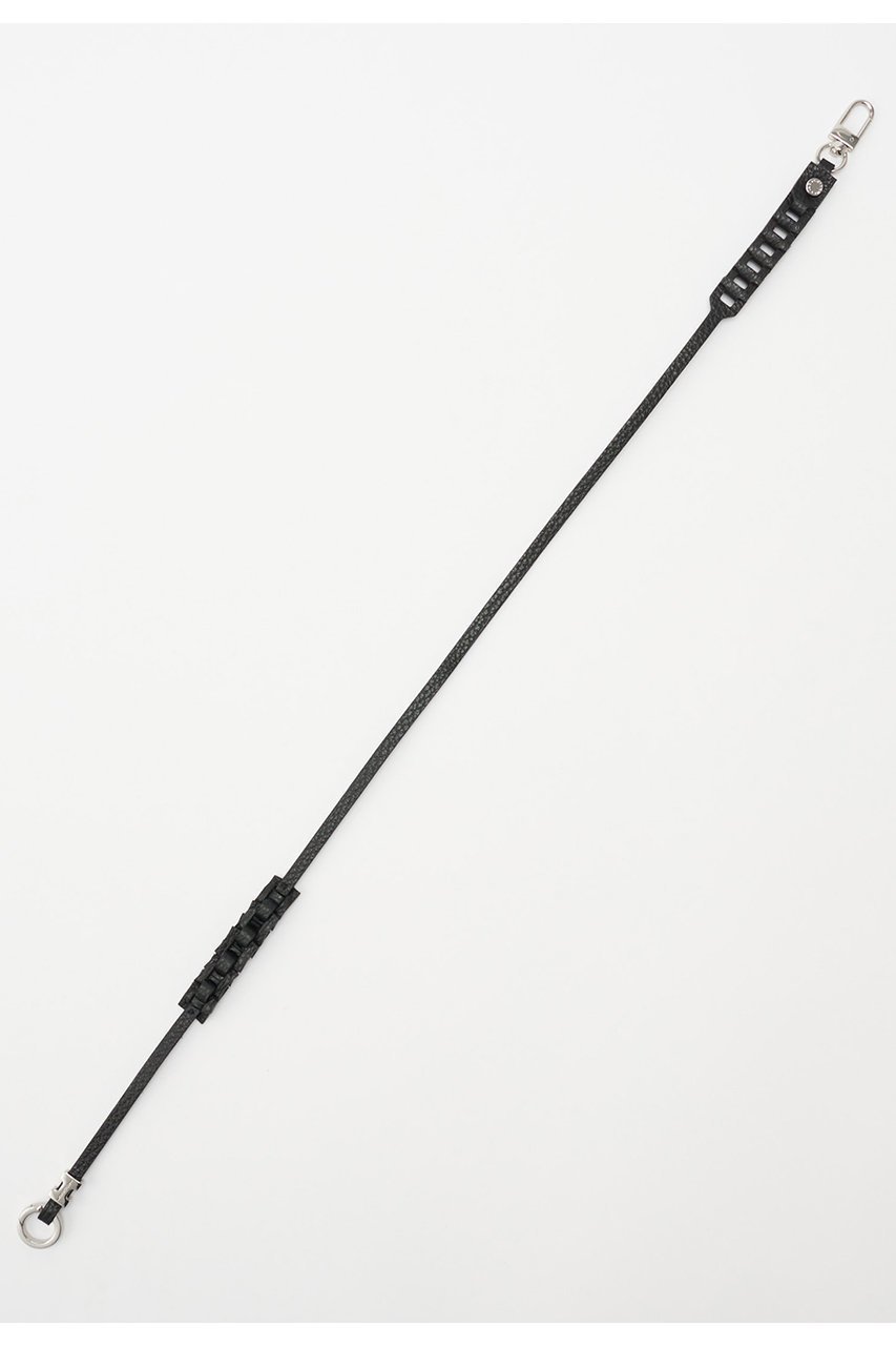 【イアクッチ/IACUCCI】のブリーノ レザーストラップ/ショート CERVO インテリア・キッズ・メンズ・レディースファッション・服の通販 founy(ファニー) 　ファッション　Fashion　レディースファッション　Fashion for Women　アクセサリー　Fashion Accessories　エレガント 上品　Elegant　ショート　Short, Short Length　シンプル　Simple, Minimal　スマート　Smart, Elegant　チェーン　Chain, Chain Strap　チャーム　Charm, Pendant　トレンド　Trend, Trending Now　ブレスレット　Bracelet, Wristband　メタル　Metal, Metal Parts　ラップ　Wrap, Wrap Design　ブラック|ID: prp329100004955361 ipo3291000000037181598