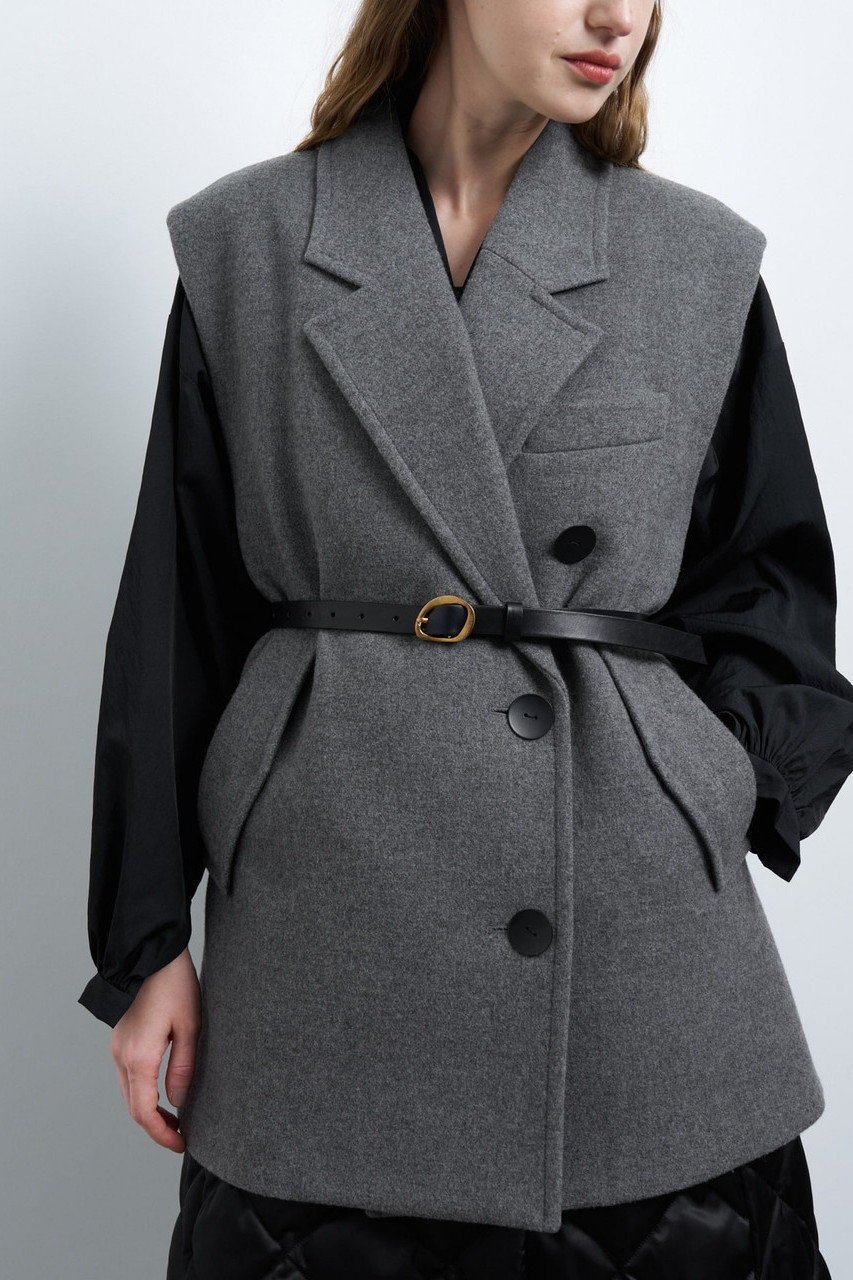 【ランバン オン ブルー/LANVIN en Bleu】のバックルレザーベルト 人気、トレンドファッション・服の通販 founy(ファニー) 　ファッション　Fashion　レディースファッション　Fashion for Women　バッグ　Bags　ベルト&ウエストマーク　Belts & Waist Accessories　ハンド　Hand, Handmade　ワンポイント　One Point, Statement Accent　エレガント 上品　Elegant　other-6|ID: prp329100004955380 ipo3291000000037181728