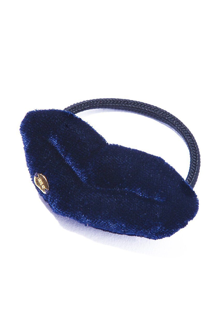 【イリスフォーセブン/IRIS 47】のlip plump ポニー インテリア・キッズ・メンズ・レディースファッション・服の通販 founy(ファニー) 　ファッション　Fashion　レディースファッション　Fashion for Women　シュシュ&ヘアアクセ/ヘアアレンジ　Scrunchies & Hair Accessories　なめらか　Smooth, Silky Texture　アクセサリー　Fashion Accessories　コレクション　Collection, Seasonal Line　スタイリッシュ　Stylish, Fashionable　ベルベット　Velvet, Velvety　モチーフ　Motif, Design Theme　リップ　Lip, Lip Motif　リュクス　Luxury, Elegant, High-End, Chic　ネイビー|ID: prp329100004955381 ipo3291000000037181731