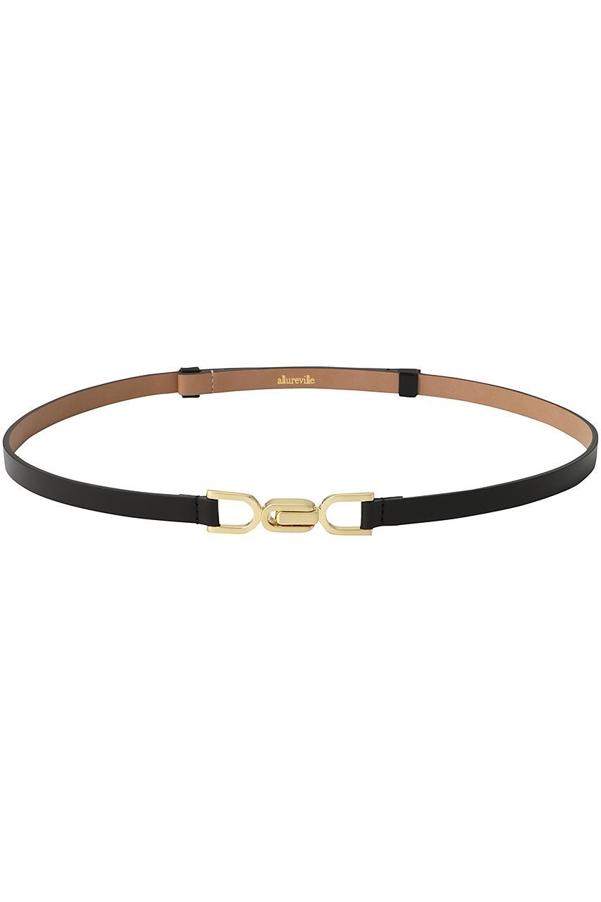 【アルアバイル/allureville】のクロスパーツ細ベルト A インテリア・キッズ・メンズ・レディースファッション・服の通販 founy(ファニー) 　ファッション　Fashion　レディースファッション　Fashion for Women　ベルト&ウエストマーク　Belts & Waist Accessories　シンプル　Simple, Minimal　トレンド　Trend, Trending Now　ベーシック　Basic, Essential　エレガント 上品　Elegant　ブラック|ID: prp329100004955393 ipo3291000000037181817