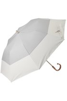 【グレイシー/Gracy】のTender bicolor 晴雨兼用日傘 2段折りたたみ傘 人気、トレンドファッション・服の通販 founy(ファニー) ファッション Fashion レディースファッション Fashion for Women レイングッズ・傘・晴雨兼用傘 Umbrellas & Rain Gear ウッド Wooden Design コンパクト Compact, Small Size シンプル Simple, Minimal ハンカチ Handkerchief, Hanky エレガント 上品 Elegant 傘 Umbrella, Parasol 日傘 Parasol, UV Umbrella 時計 Watch, Wristwatch thumbnail ぺプル×ラインストーン|ID: prp329100004955394 ipo3291000000037181829