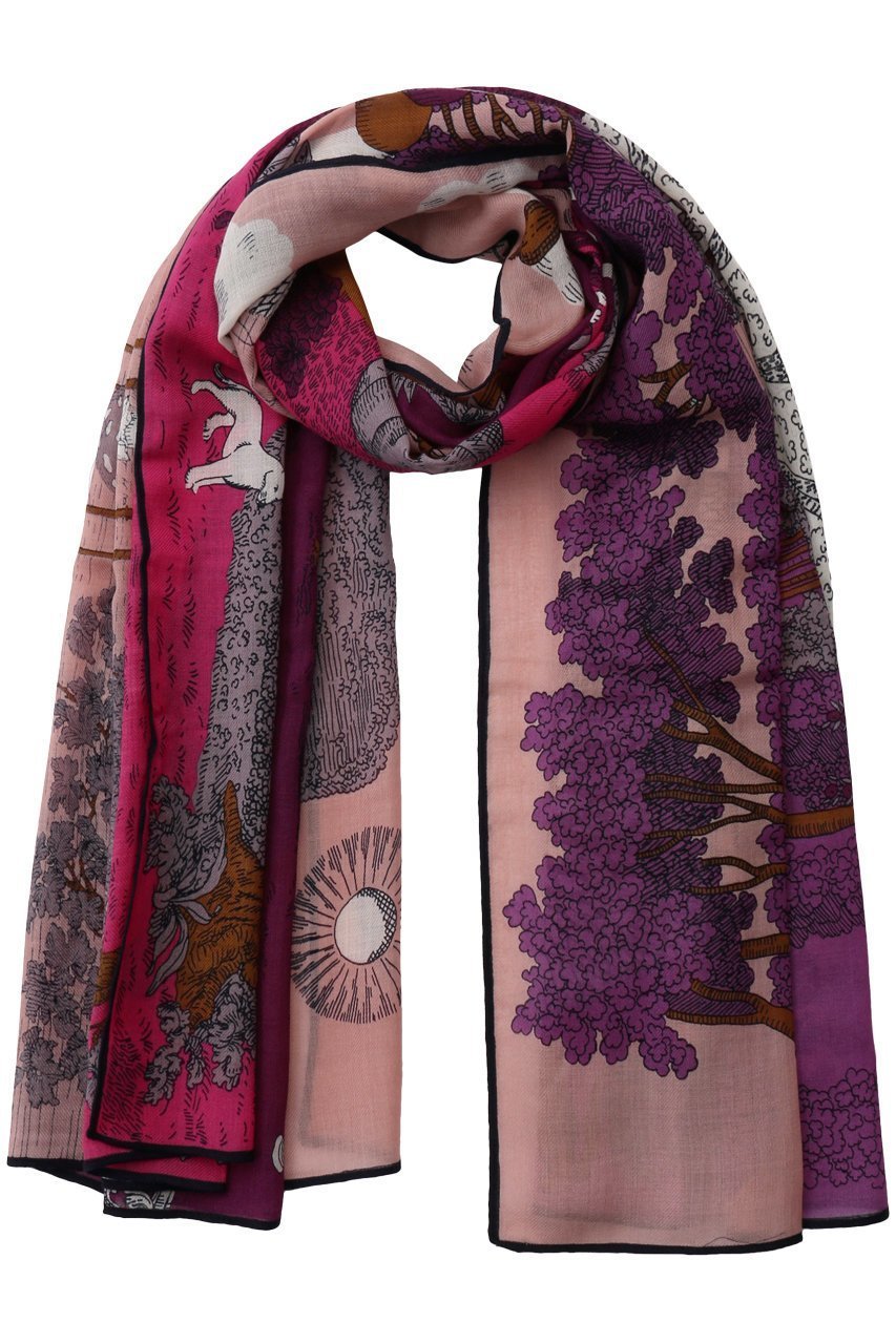 【プレインピープル/PLAIN PEOPLE】の【INOUI EDITIONS】ストール インテリア・キッズ・メンズ・レディースファッション・服の通販 founy(ファニー) 　ファッション　Fashion　レディースファッション　Fashion for Women　ストール　Soft & Warm Scarves　マフラー・スヌード / 冬小物の定番　Scarves & Mufflers　シンプル　Simple, Minimal　スカーフ　Scarf, Neckwear　ストール　Stole, Wrap　フランス　France, French　マフラー　Scarf, Muffler　ピンク|ID: prp329100004955403 ipo3291000000037181908