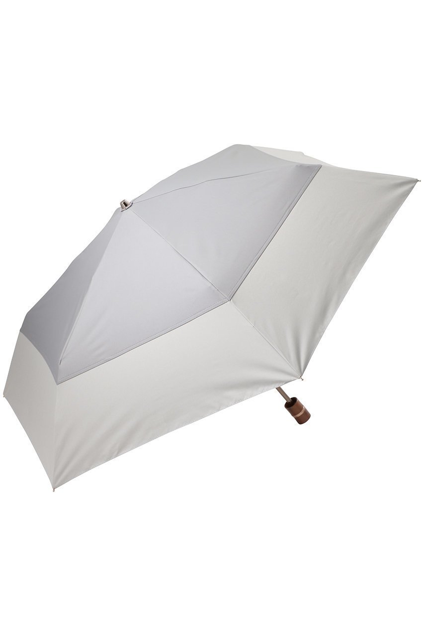 【グレイシー/Gracy】の晴雨兼用楽ミニ傘 Tender bicolor インテリア・キッズ・メンズ・レディースファッション・服の通販 founy(ファニー) 　ファッション　Fashion　レディースファッション　Fashion for Women　レイングッズ・傘・晴雨兼用傘　Umbrellas & Rain Gear　ウッド　Wooden Design　エレガント 上品　Elegant　コンパクト　Compact, Small Size　ハンカチ　Handkerchief, Hanky　ポーチ　Pouch, Small Case　傘　Umbrella, Parasol　日傘　Parasol, UV Umbrella　時計　Watch, Wristwatch　ペブル×ライトストーン|ID: prp329100004955421 ipo3291000000037182057