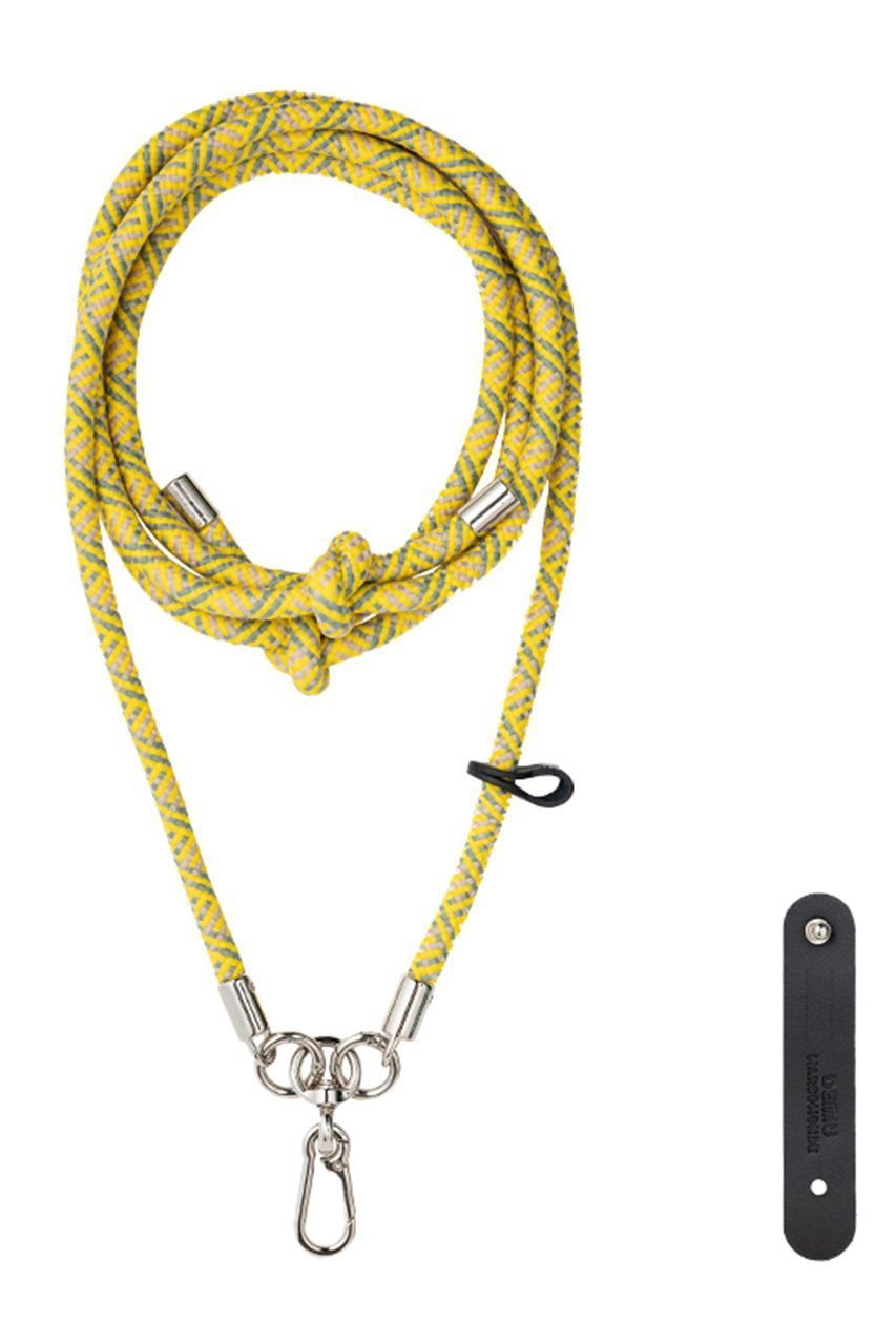 【デミュウ/DEMIU】のMARCOMONDEコラボストラップロング コードクリップセット インテリア・キッズ・メンズ・レディースファッション・服の通販 founy(ファニー) 　ファッション　Fashion　レディースファッション　Fashion for Women　洗える　Machine Washable　スマホ　Smartphone, Mobile Device　スマート　Smart, Elegant　ソックス　Socks, Hosiery　チャーム　Charm, Pendant　デニム　Denim, Jeans Material　ラップ　Wrap, Wrap Design　スマホケース　Smartphone Case　ギフト プレゼント　Gift / Present　イエローマルチ|ID: prp329100004955423 ipo3291000000037182073