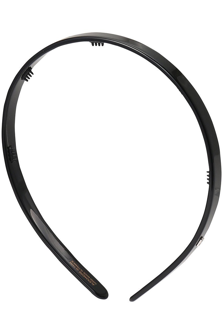 【アレクサンドル ドゥ パリ/ALEXANDRE DE PARIS】のカチューシャ(1cm) インテリア・キッズ・メンズ・レディースファッション・服の通販 founy(ファニー) 　ファッション　Fashion　レディースファッション　Fashion for Women　シュシュ&ヘアアクセ/ヘアアレンジ　Scrunchies & Hair Accessories　アクセサリー　Fashion Accessories　パターン　Pattern, Design Print　ベーシック　Basic, Essential　定番　Standard, Basic Item　ブラック(N)|ID: prp329100004955439 ipo3291000000037182162