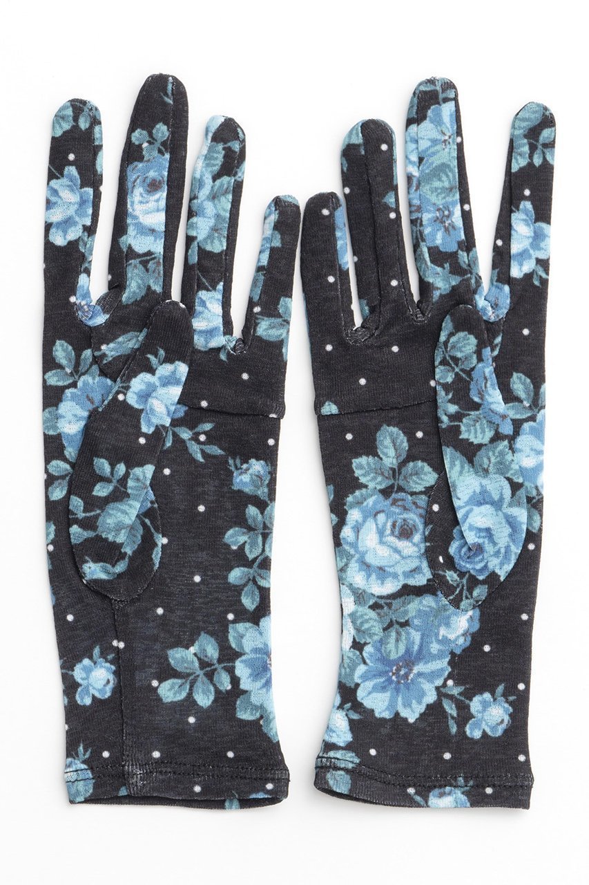 【メゾンスペシャル/MAISON SPECIAL】のFlower Dot Print Glove/フラワードットプリントグローブ 人気、トレンドファッション・服の通販 founy(ファニー) 　ファッション　Fashion　レディースファッション　Fashion for Women　おすすめ　Recommended / Our Picks　タイツ　Tights, Legwear　フラワー　Flower, Floral　プリント　Print, Printed Pattern　ラグジュアリー　Luxury, Elegant　other-2|ID: prp329100004955441 ipo3291000000037182174