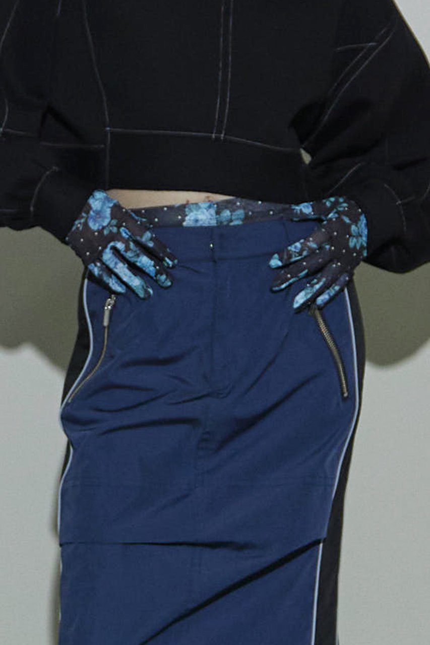 【メゾンスペシャル/MAISON SPECIAL】のFlower Dot Print Glove/フラワードットプリントグローブ 人気、トレンドファッション・服の通販 founy(ファニー) 　ファッション　Fashion　レディースファッション　Fashion for Women　おすすめ　Recommended / Our Picks　タイツ　Tights, Legwear　フラワー　Flower, Floral　プリント　Print, Printed Pattern　ラグジュアリー　Luxury, Elegant　other-5|ID: prp329100004955441 ipo3291000000037182177