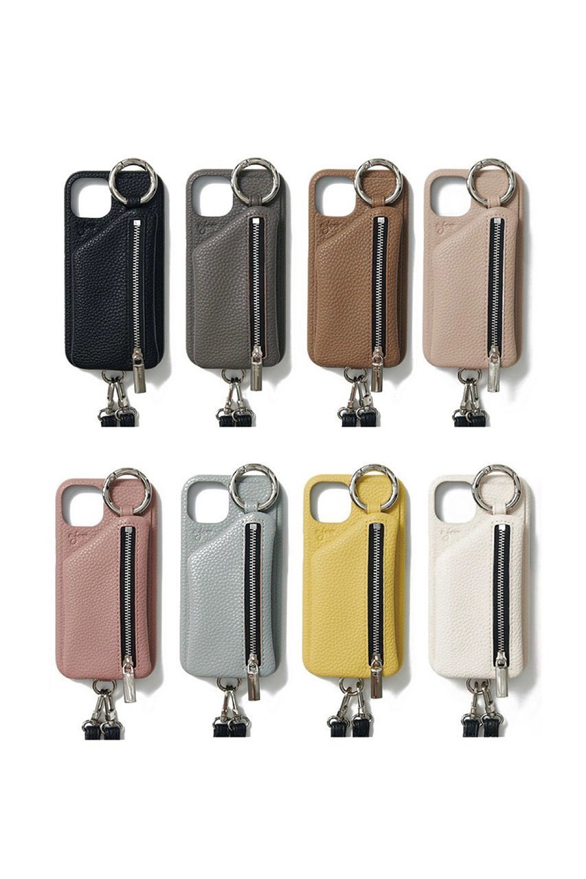 【エジュー/ajew】のiPhone6/7/8/SE2 ajew cadenas zipphone case shoulder 人気、トレンドファッション・服の通販 founy(ファニー) 　ファッション　Fashion　レディースファッション　Fashion for Women　アクセサリー　Fashion Accessories　カメラ　Camera Accessories　ショルダー　Shoulder, Shoulder Strap　シルバー　Silver, Metallic Silver　シンプル　Simple, Minimal　スタイリッシュ　Stylish, Fashionable　定番　Standard, Basic Item　ベーシック　Basic, Essential　ポケット　Pocket, Pocket Detail　ループ　Loop, Loop Knit　おすすめ　Recommended / Our Picks　iPhone アイフォーン　iPhone　other-5|ID: prp329100004955445 ipo3291000000037182214