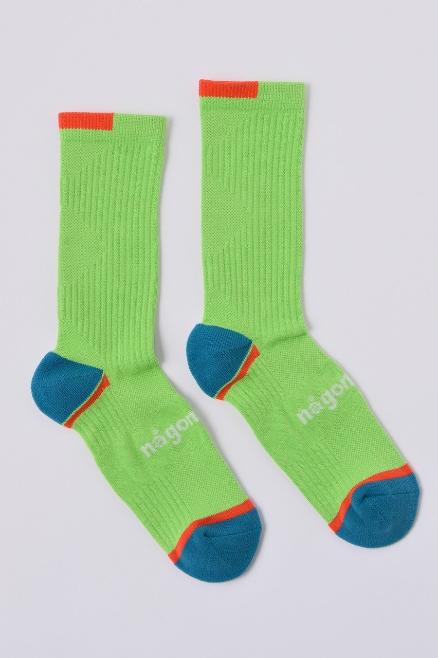 【ナゴンスタンス/nagonstans】のRib Combi Socks/ソックス インテリア・キッズ・メンズ・レディースファッション・服の通販 founy(ファニー) 　ファッション　Fashion　レディースファッション　Fashion for Women　ソックス&靴下　Socks & Hosiery　レッグウェア・ストッキング　Legwear & Hosiery　カラフル　Colorful Design　ソックス　Socks, Hosiery　Lime|ID: prp329100004955446 ipo3291000000037182218