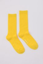 【エンフォルド/ENFOLD】のハイゲージSocks/ソックス イエロー|ID: prp329100004955449 ipo3291000000037182242