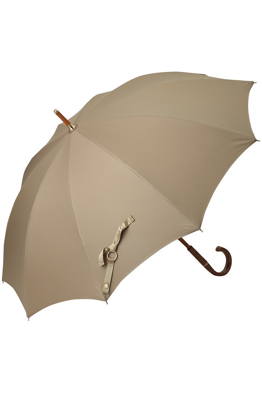 【グレイシー/Gracy】のSilhouette 晴雨兼用日傘 ショート長傘 インテリア・キッズ・メンズ・レディースファッション・服の通販 founy(ファニー) 　ファッション　Fashion　レディースファッション　Fashion for Women　レイングッズ・傘・晴雨兼用傘　Umbrellas & Rain Gear　ショート　Short, Short Length　ハンカチ　Handkerchief, Hanky　エレガント 上品　Elegant　傘　Umbrella, Parasol　日傘　Parasol, UV Umbrella　時計　Watch, Wristwatch　無地　Plain, Solid Color　オーク|ID: prp329100004955451 ipo3291000000037182260