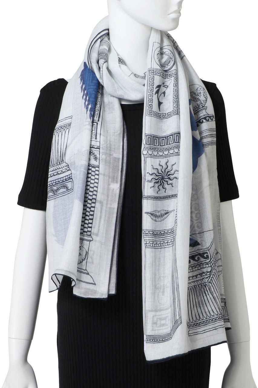 【プレインピープル/PLAIN PEOPLE】の【INOUI EDITIONS】TOTEMストール 人気、トレンドファッション・服の通販 founy(ファニー) 　ファッション　Fashion　レディースファッション　Fashion for Women　バッグ　Bags　ストール　Soft & Warm Scarves　マフラー・スヌード / 冬小物の定番　Scarves & Mufflers　なめらか　Smooth, Silky Texture　シルク　Silk, 100% Silk　ストール　Stole, Wrap　フランス　France, French　プリント　Print, Printed Pattern　マフラー　Scarf, Muffler　人気　Popular, Best Seller　other-2|ID: prp329100004955459 ipo3291000000037182321