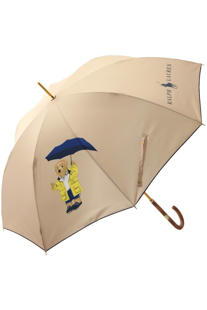 【ポロラルフローレン/POLO RALPH LAUREN】のRL婦人長傘ウーリーバックサテンプリントレインベア インテリア・キッズ・メンズ・レディースファッション・服の通販 founy(ファニー) 　ファッション　Fashion　レディースファッション　Fashion for Women　バッグ　Bags　レイングッズ・傘・晴雨兼用傘　Umbrellas & Rain Gear　トレンド　Trend, Trending Now　ハンカチ　Handkerchief, Hanky　プリント　Print, Printed Pattern　マーブル　Marble, Marble Pattern　エレガント 上品　Elegant　人気　Popular, Best Seller　傘　Umbrella, Parasol　時計　Watch, Wristwatch　ベージュ|ID: prp329100004955462 ipo3291000000037182340