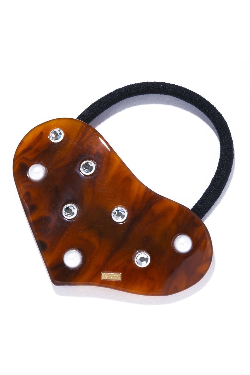 【イリスフォーセブン/IRIS 47】のkoko ポニー インテリア・キッズ・メンズ・レディースファッション・服の通販 founy(ファニー) 　ファッション　Fashion　レディースファッション　Fashion for Women　シュシュ&ヘアアクセ/ヘアアレンジ　Scrunchies & Hair Accessories　アクセサリー　Fashion Accessories　ガラス　Glass, Glassware　パール　Pearl, Pearl Accent　モダン　Modern, Contemporary　ワンポイント　One Point, Statement Accent　ブラウン|ID: prp329100004955464 ipo3291000000037182356