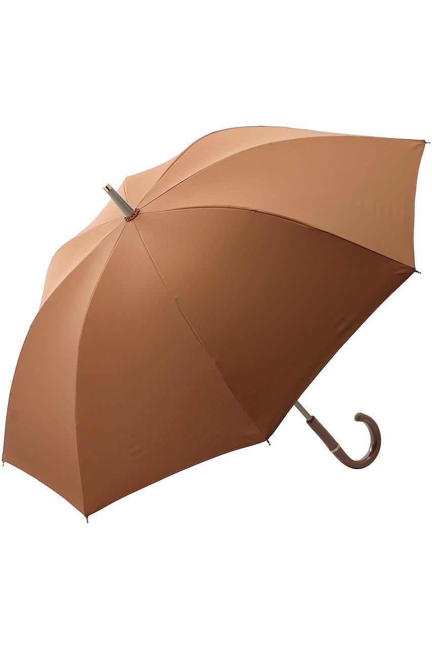 【グレイシー/Gracy】の晴雨兼用ショート長傘 Accent color インテリア・キッズ・メンズ・レディースファッション・服の通販 founy(ファニー) 　ファッション　Fashion　レディースファッション　Fashion for Women　レイングッズ・傘・晴雨兼用傘　Umbrellas & Rain Gear　ショート　Short, Short Length　シンプル　Simple, Minimal　スタイリッシュ　Stylish, Fashionable　ハンカチ　Handkerchief, Hanky　フォルム　Silhouette, Form　モダン　Modern, Contemporary　エレガント 上品　Elegant　傘　Umbrella, Parasol　夏　Summer　日傘　Parasol, UV Umbrella　時計　Watch, Wristwatch　タン|ID: prp329100004955467 ipo3291000000037182374