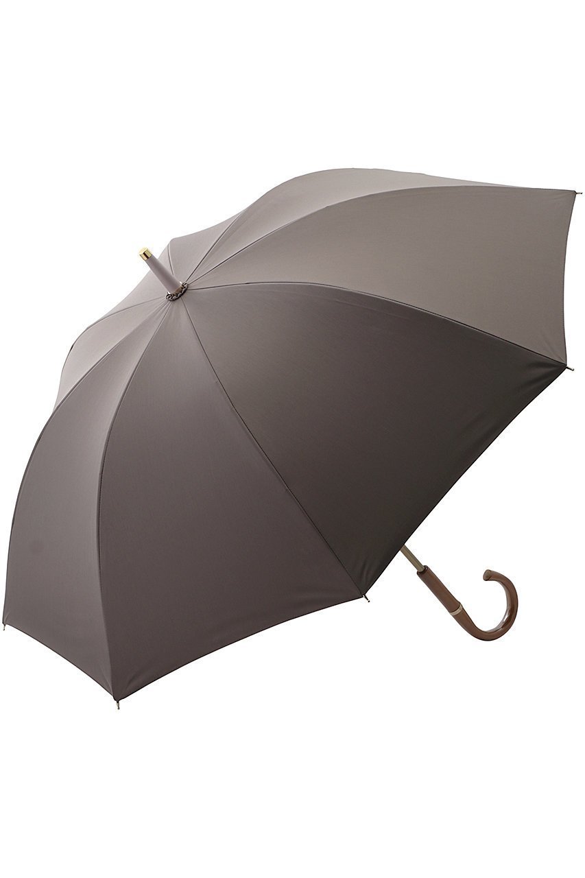 【グレイシー/Gracy】の晴雨兼用ショート長傘 Accent color インテリア・キッズ・メンズ・レディースファッション・服の通販 founy(ファニー) 　ファッション　Fashion　レディースファッション　Fashion for Women　レイングッズ・傘・晴雨兼用傘　Umbrellas & Rain Gear　ショート　Short, Short Length　シンプル　Simple, Minimal　スタイリッシュ　Stylish, Fashionable　ハンカチ　Handkerchief, Hanky　フォルム　Silhouette, Form　モダン　Modern, Contemporary　エレガント 上品　Elegant　傘　Umbrella, Parasol　夏　Summer　日傘　Parasol, UV Umbrella　時計　Watch, Wristwatch　ディープトープ|ID: prp329100004955467 ipo3291000000037182375