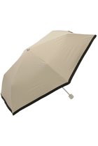 【ムーンバット/MOONBAT】の【Fuwacool】無地×グログランテープ 晴雨兼用日傘 軽量折りたたみ傘 キャメル|ID: prp329100004955487 ipo3291000000037182528