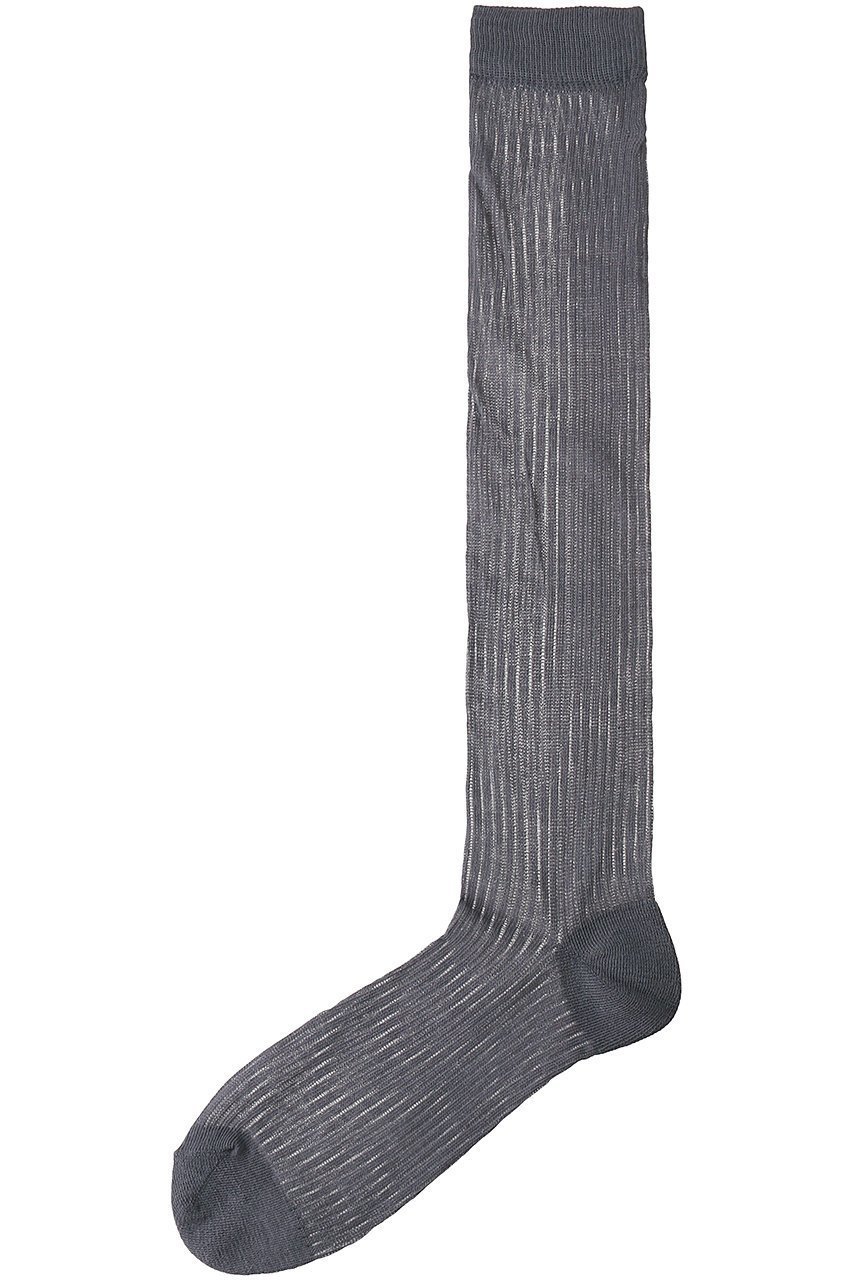 【メゾンスペシャル/MAISON SPECIAL】のシアーリブソックス インテリア・キッズ・メンズ・レディースファッション・服の通販 founy(ファニー) 　ファッション　Fashion　レディースファッション　Fashion for Women　ソックス&靴下　Socks & Hosiery　レッグウェア・ストッキング　Legwear & Hosiery　シアー　Sheer, See-Through　シューズ　Shoes, Footwear　ソックス　Socks, Hosiery　ミドル　Middle Length, Mid Height　夏　Summer　春　Spring　S/S・春夏　SS, Spring/Summer, Warm Season　GRY(グレー)|ID: prp329100004955488 ipo3291000000037182535