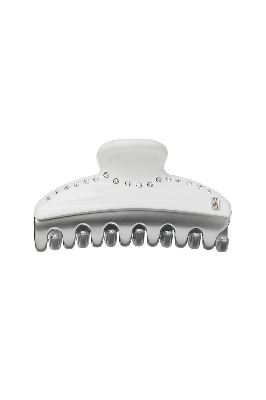 【アレクサンドル ドゥ パリ/ALEXANDRE DE PARIS】の【VENDOME】 Mクリップ インテリア・キッズ・メンズ・レディースファッション・服の通販 founy(ファニー) 　ファッション　Fashion　レディースファッション　Fashion for Women　シュシュ&ヘアアクセ/ヘアアレンジ　Scrunchies & Hair Accessories　アクセサリー　Fashion Accessories　クリスタル　Crystal, Swarovski　シルバー　Silver, Metallic Silver　スワロフスキー　Swarovski, Crystal Accent　デニム　Denim, Jeans Material　バレッタ　Barrette, Hair Clip　人気　Popular, Best Seller　夏　Summer　定番　Standard, Basic Item　春　Spring　S/S・春夏　SS, Spring/Summer, Warm Season　ホワイト(P)|ID: prp329100004955490 ipo3291000000037182554