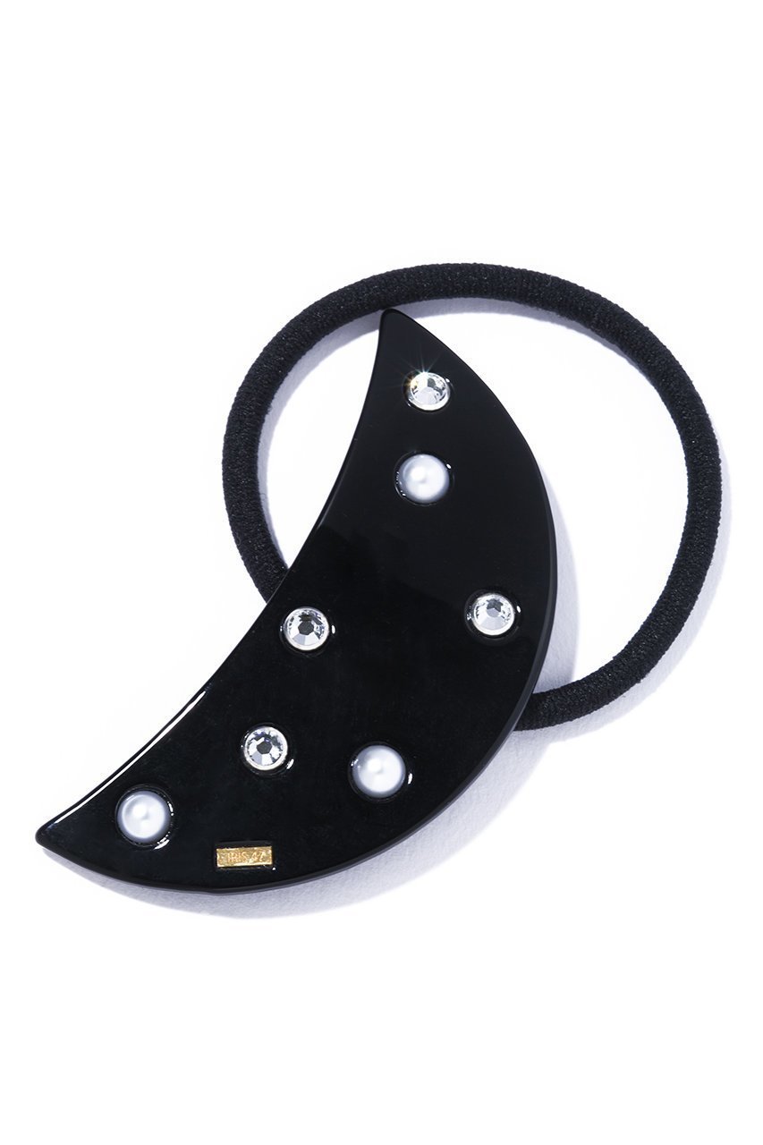 【イリスフォーセブン/IRIS 47】のtsuki ポニー インテリア・キッズ・メンズ・レディースファッション・服の通販 founy(ファニー) 　ファッション　Fashion　レディースファッション　Fashion for Women　シュシュ&ヘアアクセ/ヘアアレンジ　Scrunchies & Hair Accessories　おすすめ　Recommended / Our Picks　アクセサリー　Fashion Accessories　ガラス　Glass, Glassware　シェイプ　Shape, Slim Fit　パール　Pearl, Pearl Accent　モダン　Modern, Contemporary　モチーフ　Motif, Design Theme　エレガント 上品　Elegant　ブラック|ID: prp329100004955494 ipo3291000000037182578