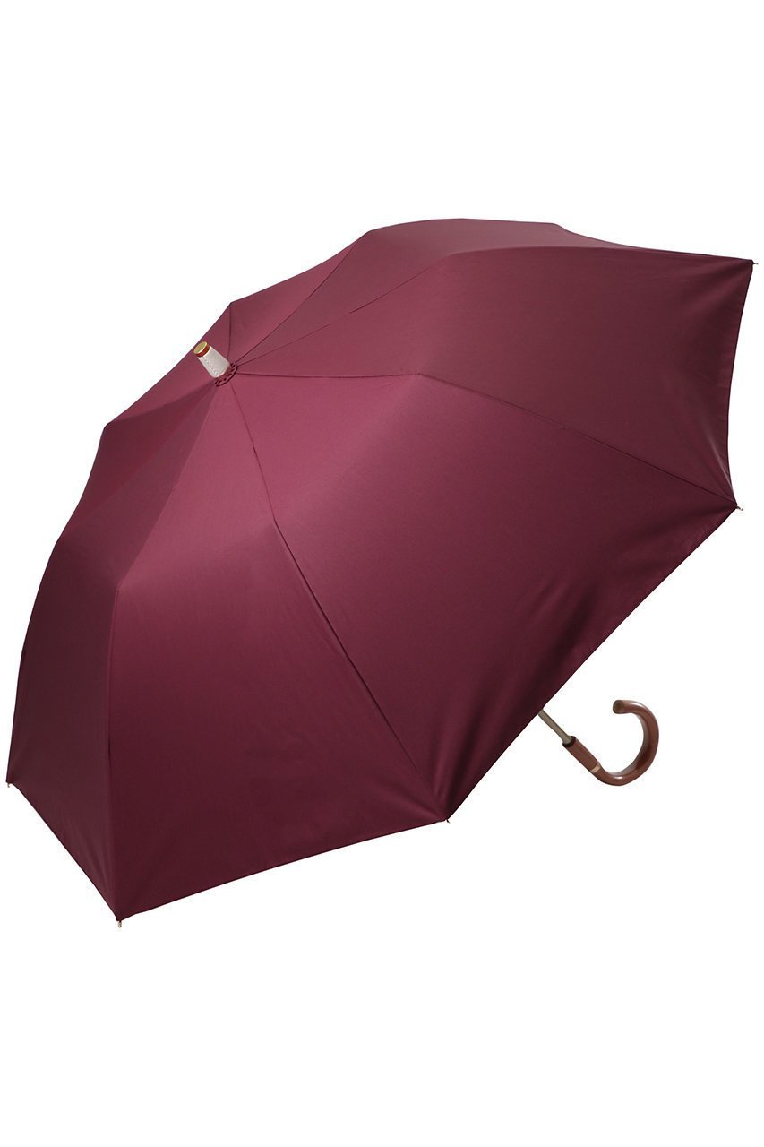 【グレイシー/Gracy】の晴雨兼用楽折傘Accent color インテリア・キッズ・メンズ・レディースファッション・服の通販 founy(ファニー) 　ファッション　Fashion　レディースファッション　Fashion for Women　レイングッズ・傘・晴雨兼用傘　Umbrellas & Rain Gear　コンパクト　Compact, Small Size　ハンカチ　Handkerchief, Hanky　モダン　Modern, Contemporary　エレガント 上品　Elegant　傘　Umbrella, Parasol　夏　Summer　日傘　Parasol, UV Umbrella　時計　Watch, Wristwatch　アマラント|ID: prp329100004955501 ipo3291000000037182633