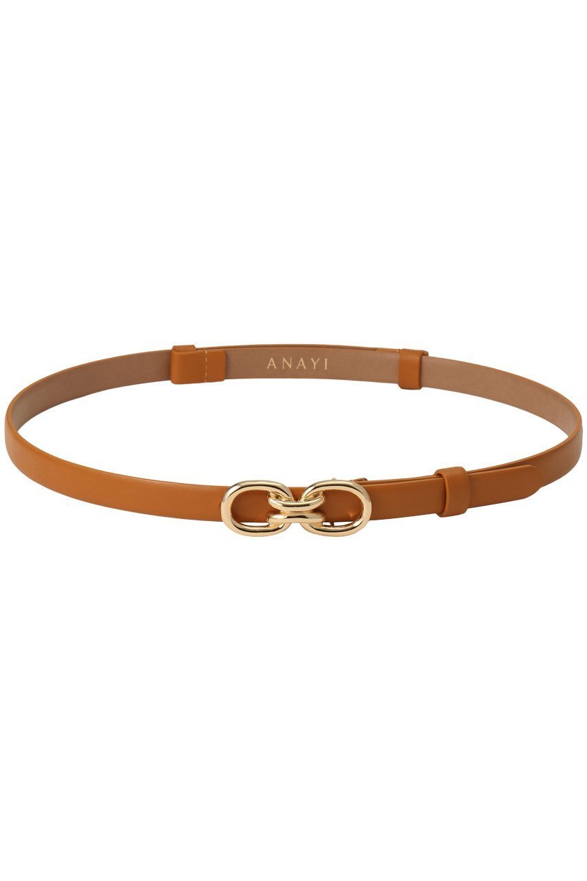 【アナイ/ANAYI】のダブルバックルスライドベルト インテリア・キッズ・メンズ・レディースファッション・服の通販 founy(ファニー) 　ファッション　Fashion　レディースファッション　Fashion for Women　バッグ　Bags　ベルト&ウエストマーク　Belts & Waist Accessories　なめらか　Smooth, Silky Texture　クール　Cool, Chic　シルバー　Silver, Metallic Silver　トレンド　Trend, Trending Now　フェミニン　Feminine, Girly　リボン　Ribbon, Bow　キャメル|ID: prp329100004955508 ipo3291000000037182675