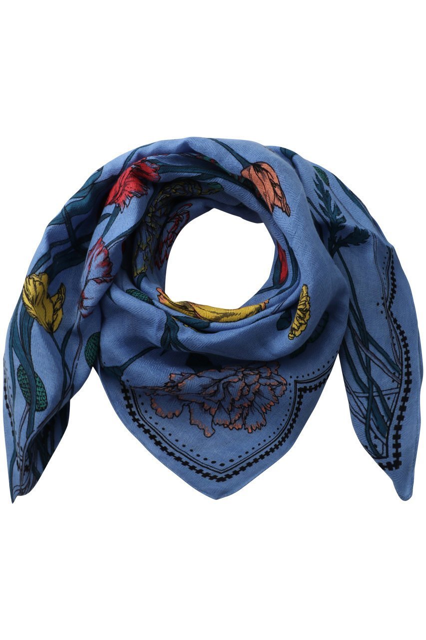 【アルアバイル/allureville】の【manipuri】 INDIA STOLE インテリア・キッズ・メンズ・レディースファッション・服の通販 founy(ファニー) 　ファッション　Fashion　レディースファッション　Fashion for Women　ストール　Soft & Warm Scarves　マフラー・スヌード / 冬小物の定番　Scarves & Mufflers　おすすめ　Recommended / Our Picks　シルク　Silk, 100% Silk　シンプル　Simple, Minimal　スクエア　Square, Square Shape　ストール　Stole, Wrap　プリント　Print, Printed Pattern　マフラー　Scarf, Muffler　リネン　Linen, Linen Fabric　夏　Summer　春　Spring　ブルー|ID: prp329100004955512 ipo3291000000037182697