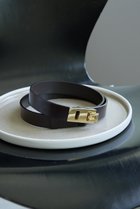 【ガリャルダガランテ/GALLARDAGALANTE】のスクエアバックルベルト 人気、トレンドファッション・服の通販 founy(ファニー) ファッション Fashion レディースファッション Fashion for Women バッグ Bags ベルト&ウエストマーク Belts & Waist Accessories なめらか Smooth, Silky Texture トレンド Trend, Trending Now ベーシック Basic, Essential エレガント 上品 Elegant thumbnail ダークブラウン|ID: prp329100004955538 ipo3291000000037182861