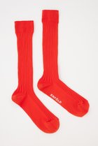 【エンフォルド/ENFOLD】のリブSocks/ソックス レッド|ID: prp329100004955541 ipo3291000000037182875