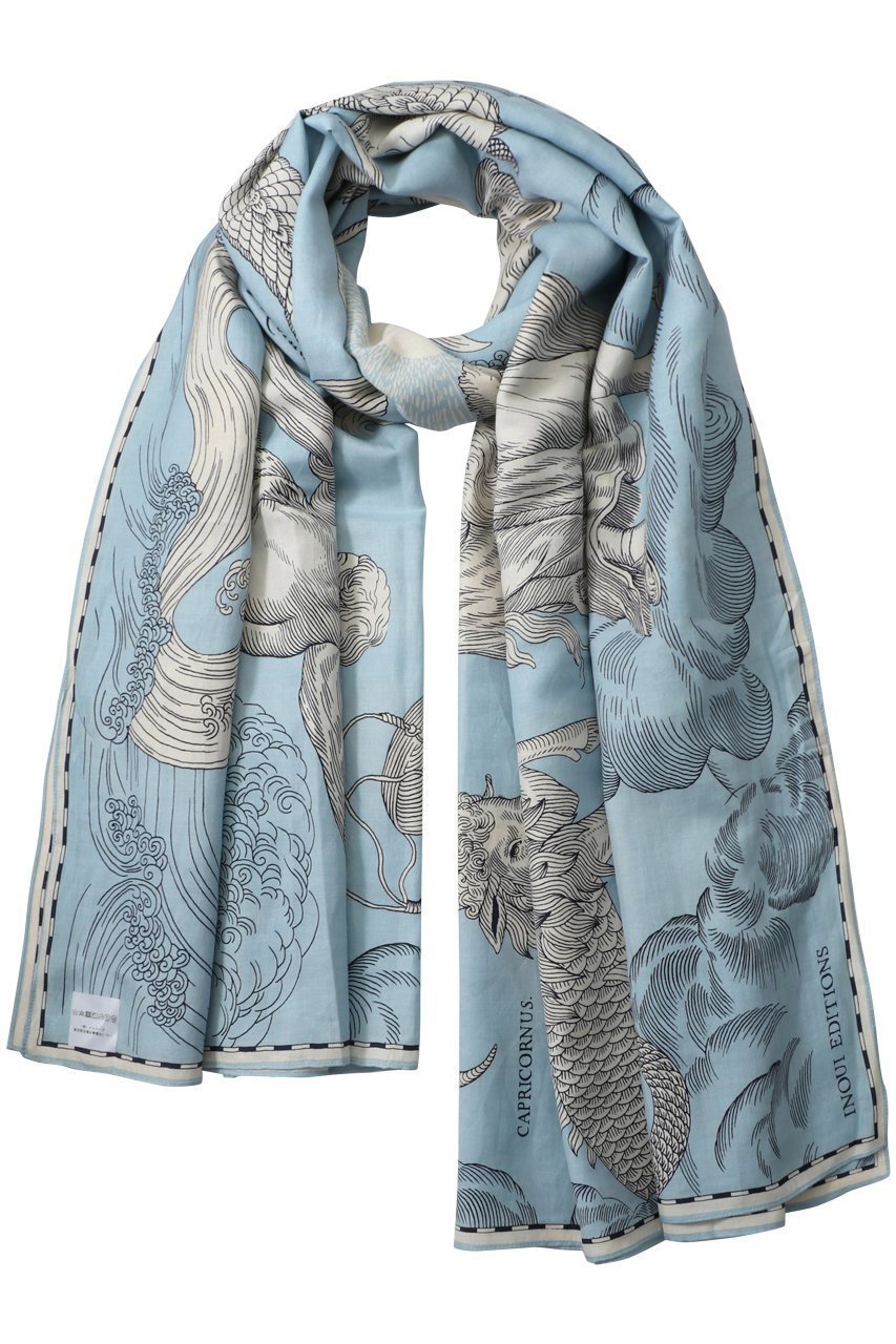 【プレインピープル/PLAIN PEOPLE】の【INOUI EDITIONS】ASTROLOGIEストール 人気、トレンドファッション・服の通販 founy(ファニー) 　ファッション　Fashion　レディースファッション　Fashion for Women　ストール　Soft & Warm Scarves　マフラー・スヌード / 冬小物の定番　Scarves & Mufflers　なめらか　Smooth, Silky Texture　ストール　Stole, Wrap　フランス　France, French　プリント　Print, Printed Pattern　マフラー　Scarf, Muffler　エレガント 上品　Elegant　人気　Popular, Best Seller　 other-1|ID: prp329100004955547 ipo3291000000037182915