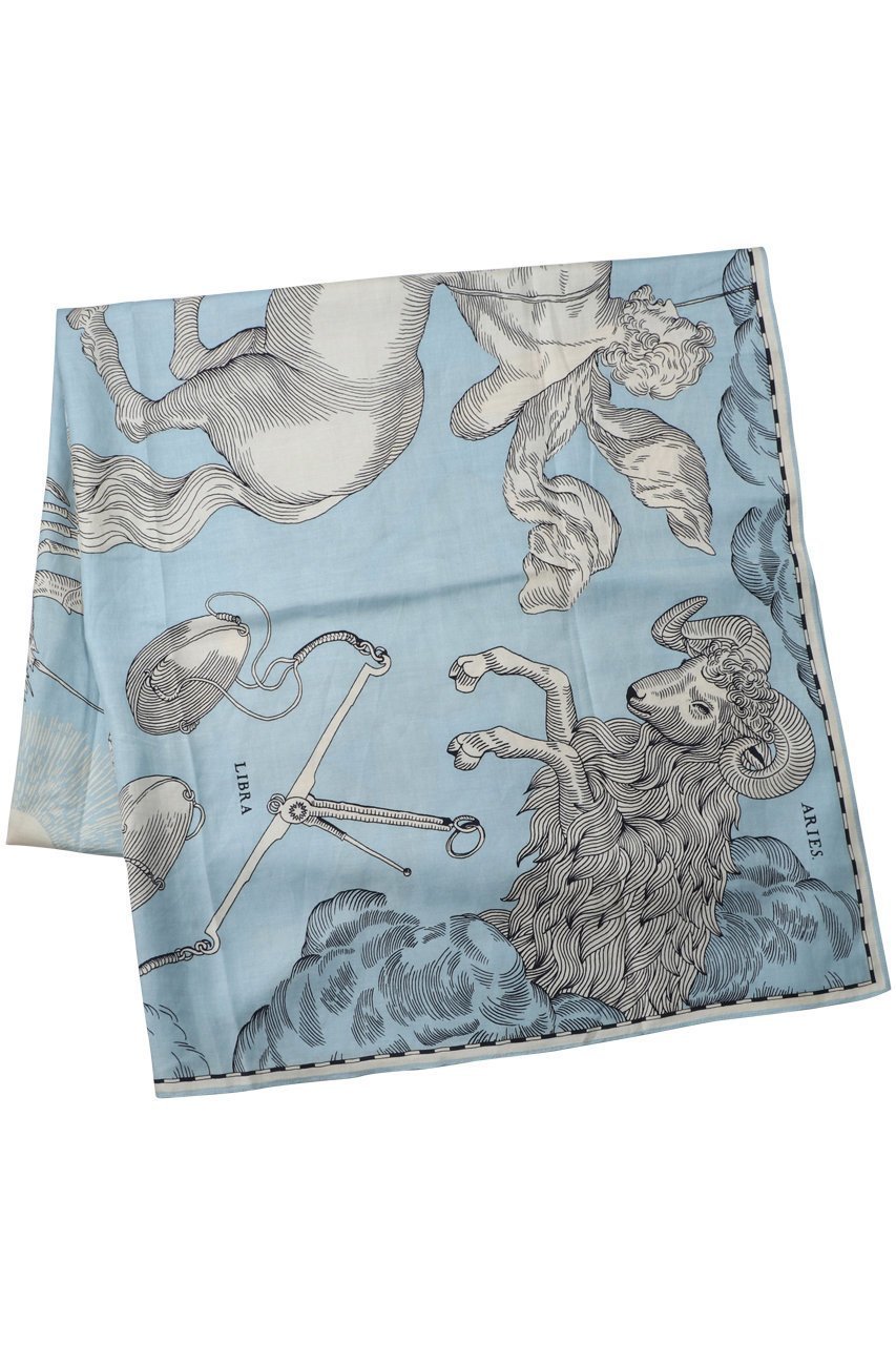 【プレインピープル/PLAIN PEOPLE】の【INOUI EDITIONS】ASTROLOGIEストール 人気、トレンドファッション・服の通販 founy(ファニー) 　ファッション　Fashion　レディースファッション　Fashion for Women　ストール　Soft & Warm Scarves　マフラー・スヌード / 冬小物の定番　Scarves & Mufflers　なめらか　Smooth, Silky Texture　ストール　Stole, Wrap　フランス　France, French　プリント　Print, Printed Pattern　マフラー　Scarf, Muffler　エレガント 上品　Elegant　人気　Popular, Best Seller　other-3|ID: prp329100004955547 ipo3291000000037182919