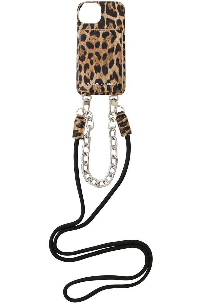 【メゾンスペシャル/MAISON SPECIAL】のMultifabric iPhone Case/マルチファブリックiPhoneケース インテリア・キッズ・メンズ・レディースファッション・服の通販 founy(ファニー) 　ファッション　Fashion　レディースファッション　Fashion for Women　エナメル　Patent Leather　カラフル　Colorful Design　ショルダー　Shoulder, Shoulder Strap　シリコン　Silicone, Silicone Material　シンプル　Simple, Minimal　パイソン　Python, Snakeskin Pattern　フェイクレザー　Faux Leather, PU Leather　プレート　Plate, Dish　ポケット　Pocket, Pocket Detail　メタリック　Metallic, Shiny Finish　レオパード　Leopard, Animal Print　iPhone アイフォーン　iPhone　MLT1(マルチカラー)|ID: prp329100004955554 ipo3291000000037182956