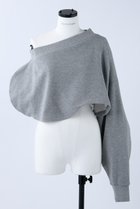 【ナゴンスタンス/nagonstans】のSweat ワンショルダー Parts Wolf|ID: prp329100004955555 ipo3291000000037182965