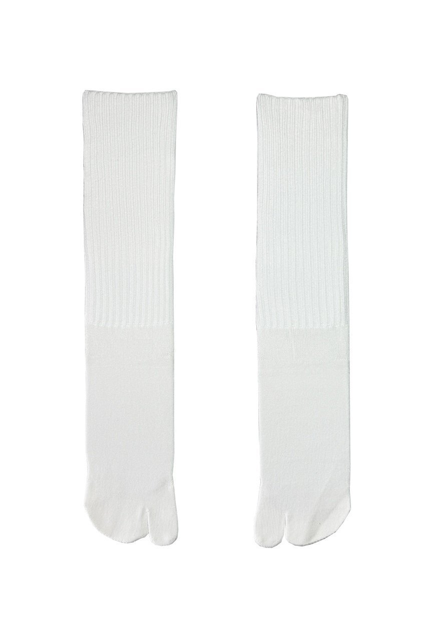 【ダブルアンドエフダブル/w&fw】のリブTABIソックス コットン×シルク インテリア・キッズ・メンズ・レディースファッション・服の通販 founy(ファニー) 　ファッション　Fashion　レディースファッション　Fashion for Women　ソックス&靴下　Socks & Hosiery　レッグウェア・ストッキング　Legwear & Hosiery　おすすめ　Recommended / Our Picks　くるぶし　Ankle-Length　シルク　Silk, 100% Silk　シンプル　Simple, Minimal　ソックス　Socks, Hosiery　フィット　Fit, Slim Fit　リラックス　Relax, Relaxed Fit　定番　Standard, Basic Item　ホワイト|ID: prp329100004955571 ipo3291000000037183059