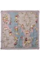 【イクコ/IKUKO】のダブルガーゼ花柄プリントハンカチ 人気、トレンドファッション・服の通販 founy(ファニー) ファッション Fashion レディースファッション Fashion for Women レイングッズ・傘・晴雨兼用傘 Umbrellas & Rain Gear おすすめ Recommended / Our Picks ギフト プレゼント Gift / Present タオル Towel, Bath Towel ダブル Double, Double-Breasted ハンカチ Handkerchief, Hanky ビンテージ Vintage, Retro Style フラワー Flower, Floral プリント Print, Printed Pattern ポーチ Pouch, Small Case レース Lace, Lace Fabric 傘 Umbrella, Parasol 時計 Watch, Wristwatch thumbnail ブルー|ID: prp329100004955591 ipo3291000000037183194