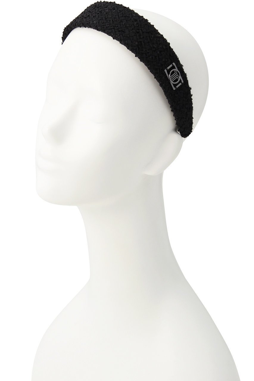 【ランバン オン ブルー/LANVIN en Bleu】のツイードカチューシャ 人気、トレンドファッション・服の通販 founy(ファニー) 　ファッション　Fashion　レディースファッション　Fashion for Women　シュシュ&ヘアアクセ/ヘアアレンジ　Scrunchies & Hair Accessories　アクセサリー　Fashion Accessories　エレガント 上品　Elegant　シルバー　Silver, Metallic Silver　ツイード　Twill, Twill Weave　パーティ　Party, Party Style　プレート　Plate, Dish　ワイド　Wide, Wide Fit　other-2|ID: prp329100004955592 ipo3291000000037183200