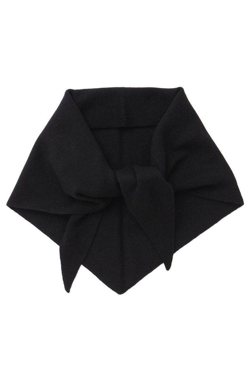 【アドーア/ADORE】のトライアングルニットスカーフ インテリア・キッズ・メンズ・レディースファッション・服の通販 founy(ファニー) 　ファッション　Fashion　レディースファッション　Fashion for Women　ストール　Soft & Warm Scarves　マフラー・スヌード / 冬小物の定番　Scarves & Mufflers　なめらか　Smooth, Silky Texture　シンプル　Simple, Minimal　スカーフ　Scarf, Neckwear　ストール　Stole, Wrap　トライアングル　Triangle, Triangular Shape　マフラー　Scarf, Muffler　A/W・秋冬　Autumn/Winter　ブラック|ID: prp329100004955600 ipo3291000000037183243