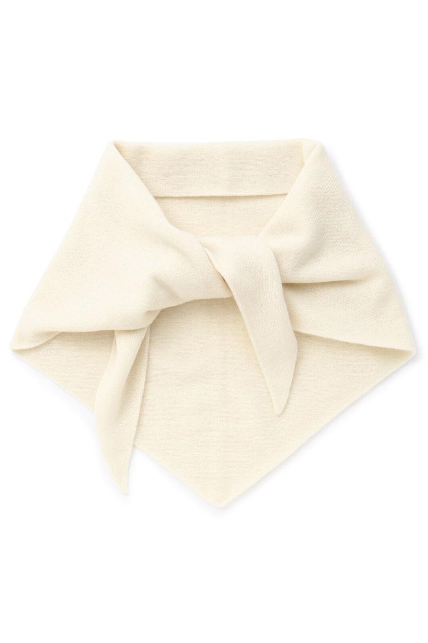 【アドーア/ADORE】のトライアングルニットスカーフ インテリア・キッズ・メンズ・レディースファッション・服の通販 founy(ファニー) 　ファッション　Fashion　レディースファッション　Fashion for Women　ストール　Soft & Warm Scarves　マフラー・スヌード / 冬小物の定番　Scarves & Mufflers　なめらか　Smooth, Silky Texture　シンプル　Simple, Minimal　スカーフ　Scarf, Neckwear　ストール　Stole, Wrap　トライアングル　Triangle, Triangular Shape　マフラー　Scarf, Muffler　A/W・秋冬　Autumn/Winter　ホワイト|ID: prp329100004955600 ipo3291000000037183245