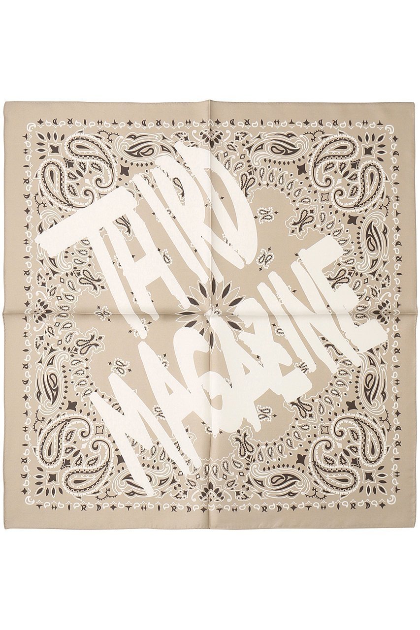 【サードマガジン/THIRD MAGAZINE】のバンダナプリントシルクスカーフ 人気、トレンドファッション・服の通販 founy(ファニー) 　ファッション　Fashion　レディースファッション　Fashion for Women　ストール　Soft & Warm Scarves　マフラー・スヌード / 冬小物の定番　Scarves & Mufflers　アクセサリー　Fashion Accessories　シルク　Silk, 100% Silk　スカーフ　Scarf, Neckwear　ストール　Stole, Wrap　プリント　Print, Printed Pattern　ペイズリー　Paisley, Ethnic Pattern　マフラー　Scarf, Muffler　帽子　Hat, Headwear　other-3|ID: prp329100004955624 ipo3291000000037183412