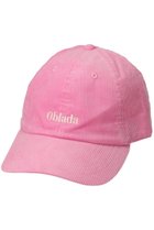 【オブラダ/Oblada】のコーデュロイキャップ ピンク|ID: prp329100004955631 ipo3291000000037183464